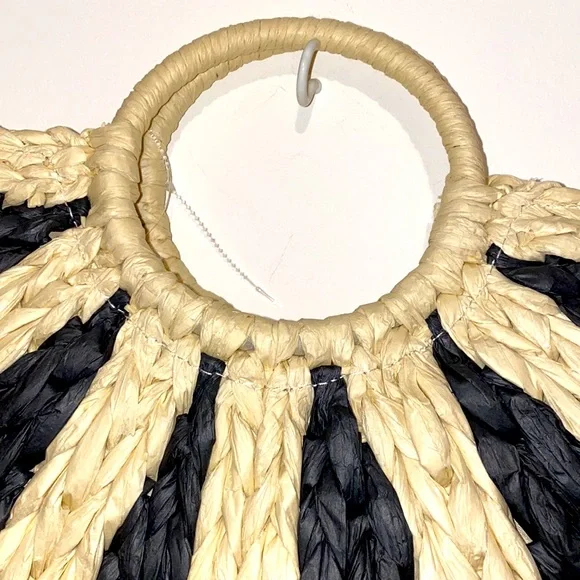 BP by Nordstrom woven straw handbag NWT - Picture 5 of 8